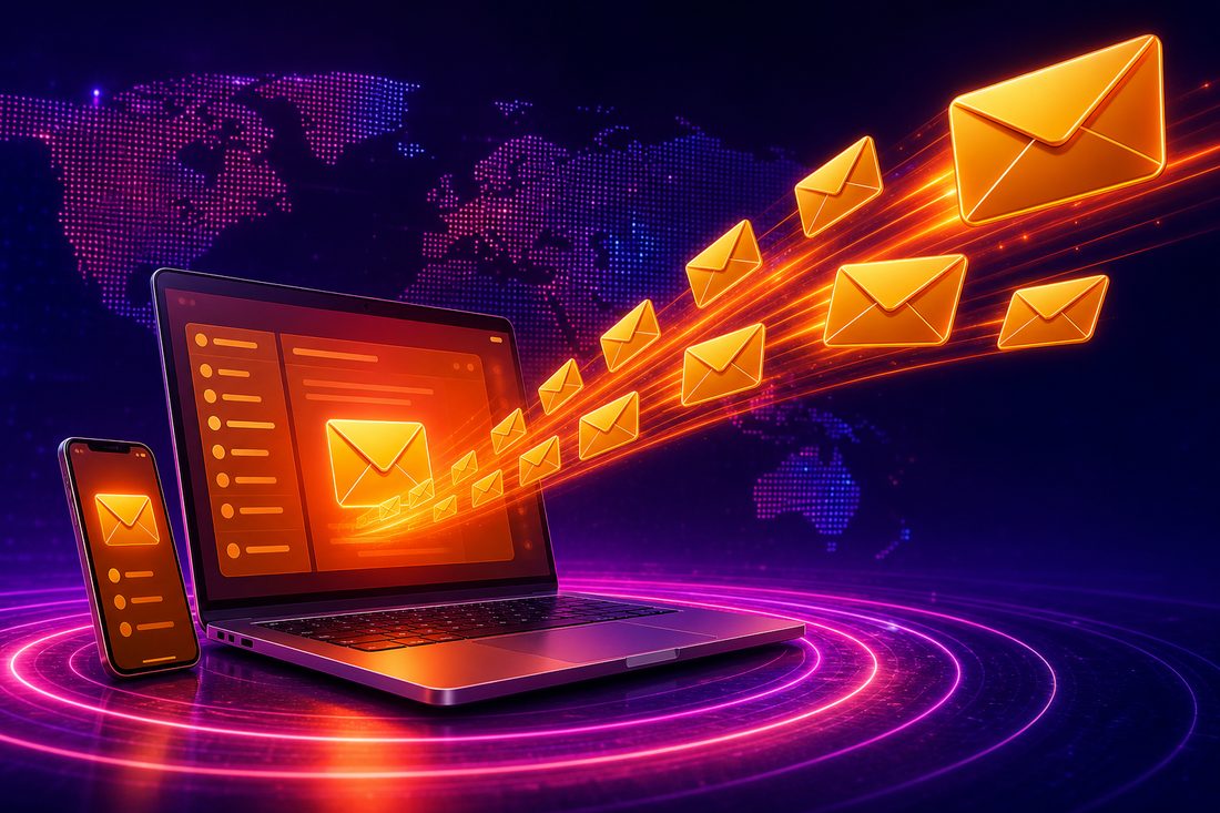 Viral mailer sending emails